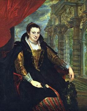 Portrait of Isabella Brandt Artwork by Anthony van Dyck