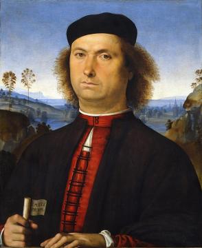 Portrait Of Francesco Delle Opere Artwork by Pietro Perugino