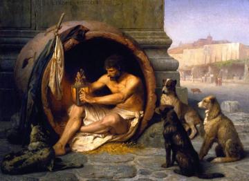 Diogenes Artwork by Jean Leon Gerome
