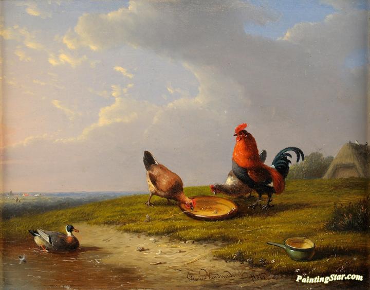 A watchful eye Artwork by Francois van Severdonck