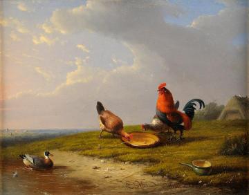 A watchful eye Artwork by Francois van Severdonck