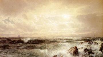 Seascape Artwork by William Trost Richards