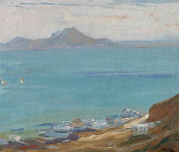 The Bay Of Tunis Artwork by Sir John Lavery