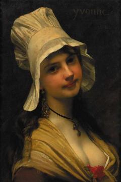 Yvonne Artwork by Jules Joseph Lefebvre