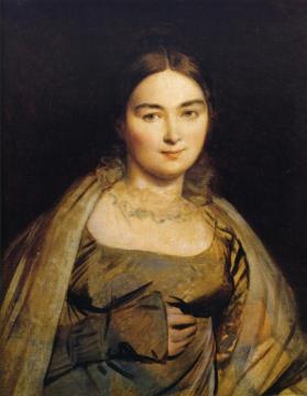 Madeleine Ingres, nee Chapelle Artwork by Jean Auguste Dominique Ingres