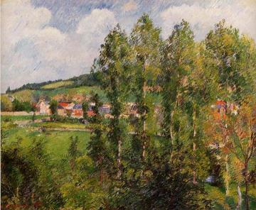 Gisors, New Section Artwork by Camille Pissarro