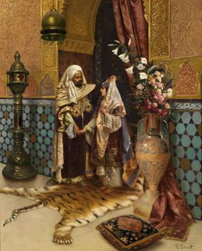 The Favourite Artwork by Rudolf Ernst