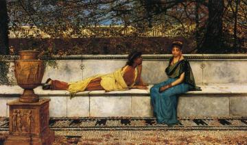 Two Thousand Years Ago Artwork by John Atkinson Grimshaw