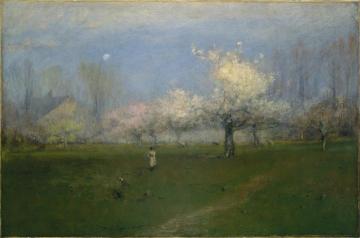 Spring Blossoms Artwork by George Inness