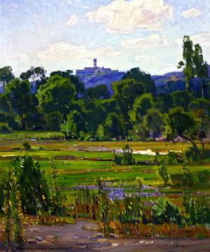 The Mansion Artwork by William Wendt