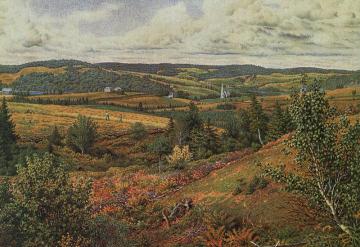 Long Pond, Foot of Red Hill Artwork by William Trost Richards