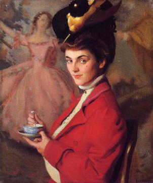 Cherry Artwork by William Mcgregor Paxton