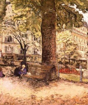 La Place Vintimille Artwork by Edouard Vuillard
