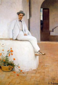 El Señor Bofill De Sitges Artwork by Santiago Rusiñol Prats