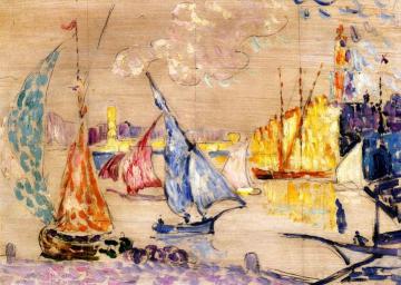 Saint Tropez Artwork by Paul Signac
