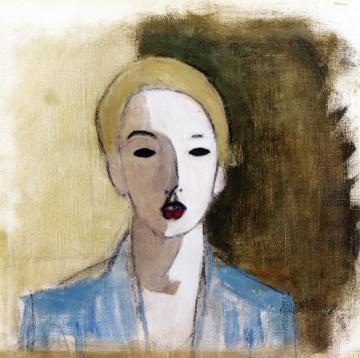 The Stubborn Girl Artwork by Helene Schjerfbeck