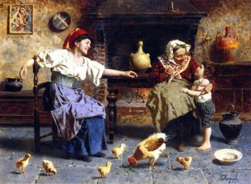 The Favorite Story Artwork by Eugenio Zampighi