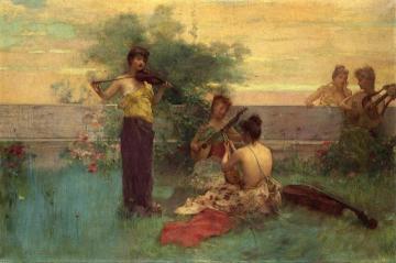 Arcadia Artwork by Henry Siddons Mowbray