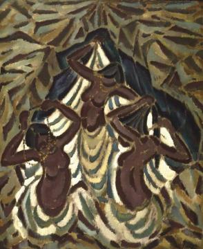 A Women Having Bath Artwork by Otakar Nejedlý