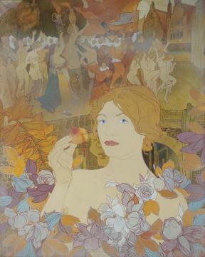 Le Fruit Defendu Artwork by Georges de Feure