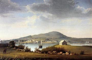 Blue Hill, Maine Artwork by Fitz Hugh Lane