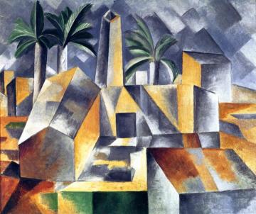 Factory at Horta de Ebro Artwork by Pablo Picasso