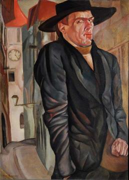 Self-Portrait Artwork by Boris Grigoriev