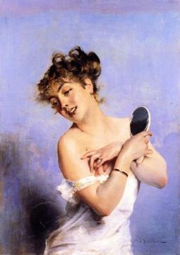 La Toilette Artwork by Giovanni Boldini