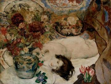 Corner in the Studio Artwork by Istvan Csok