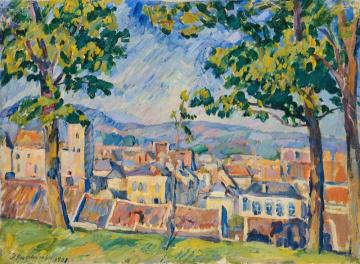 France. Nemours Artwork by Pyotr Konchalovsky