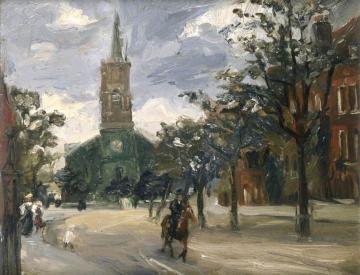 The Church Of St John, Hampstead, London Artwork by Sir John Lavery