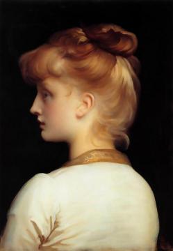 A Girl Artwork by Sir Frederick Lord Leighton