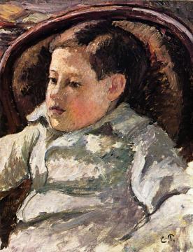 Portrait of Paulemile Artwork by Camille Pissarro