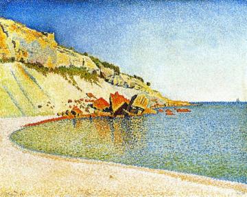 Cap Lombard, Cassis, Opus 196 Artwork by Paul Signac