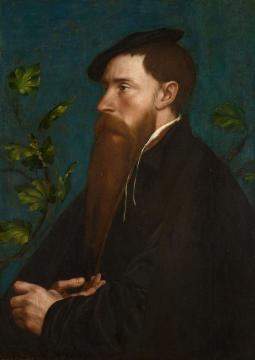Portrait of William Reskimer Artwork by Hans Holbein the Younger
