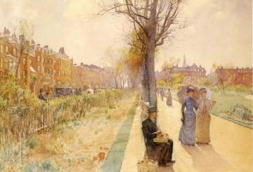 Boston Common Artwork by Frederick Childe Hassam