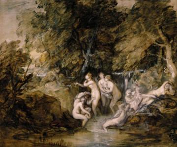 Diana and Actaeon Artwork by Thomas Gainsborough