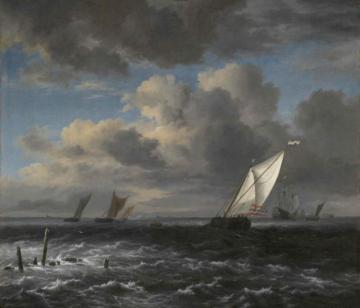 Rough Sea Artwork by Jacob van Ruisdael