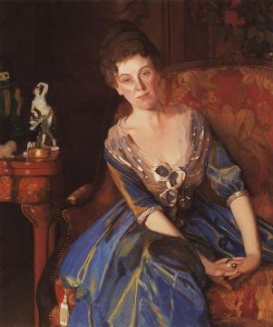 Portrait of E. Oliv Artwork by Konstantin Somov
