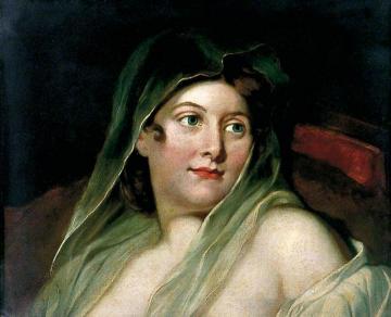 Woman With A Head Veil Artwork by William Etty