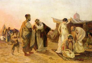 The Slave Market Artwork by Otto Pilny