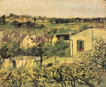 La Butte Pinson Artwork by Maurice Utrillo