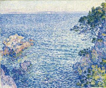 La Pointe Du Rossignol Artwork by Theo van Rysselberghe