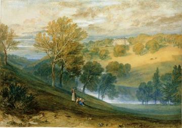 Gledhow Hall, Yorkshire Artwork by Joseph Mallord William Turner