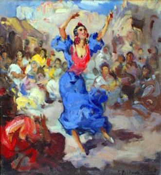 Zambra Artwork by Francisco Rodriguez Sanchez Clement