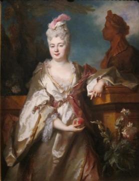 Portrait of Madame Titon de Cogny Artwork by Nicolas de Largillierre