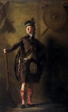 Portrait Of Alasdair Ranaldson Macdonell Of Glengarry Artwork by Henry Raeburn