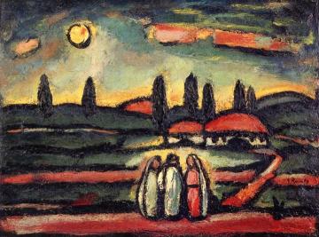 Biblical Landscape Artwork by Georges Rouault