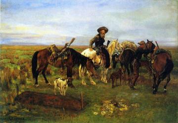 Burial on the Plains Artwork by Richard Lorenz