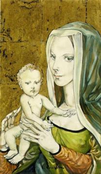 Madonna Artwork by Tsuguharu Foujita
